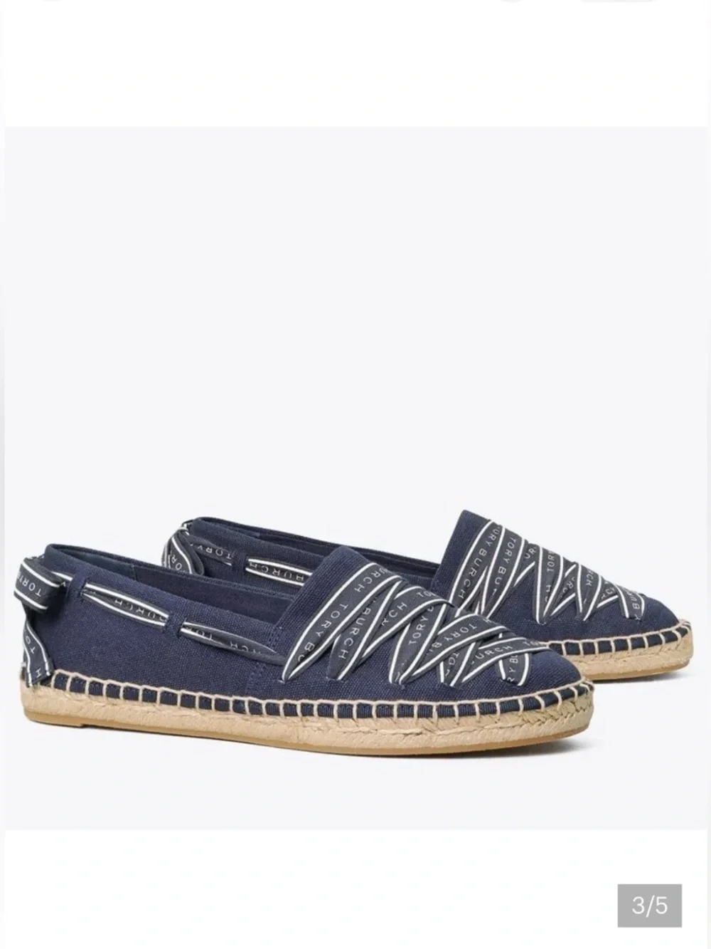 NWOT Tory Burch Ribbon Espadrille